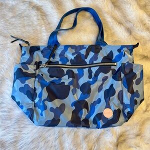 Shortylove Tilly Tote Bag in Blue Camo